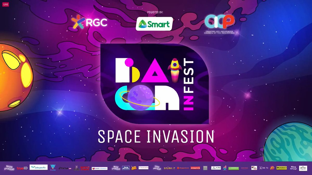 baiconph's tweet photo. And that's it, Space Adventurers! Congratulations again to all of the winners of 2020 Spotlight Awards.
Catch us as well at the BaiCon InFest After Hours here: https://t.co/jiuQuMIuLW
#BaiConInFest2020 #TheSpaceInvasion #OutOfThisWorld #PowerOfInfluence #PoweredBySmart https://t.co/xPpY2U33jy