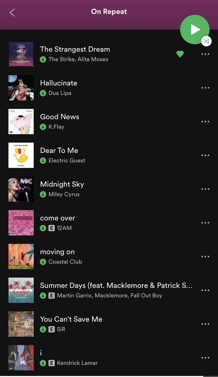 casereag's tweet photo. Every single one of these song ~slaps~ and you simply cannot tell me otherwise. https://t.co/tkil3fDU1y