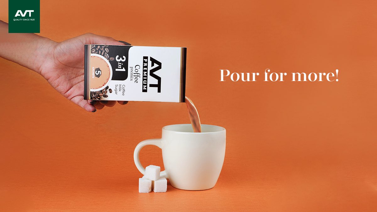 cumibuonieo's tweet photo. Every time your loved one says ‘Make it quick’, you say, ‘Premix!’

#AVTBeverages #AVTTea #AVTGroup #AVTPremix https://t.co/PysnhDqQ7f