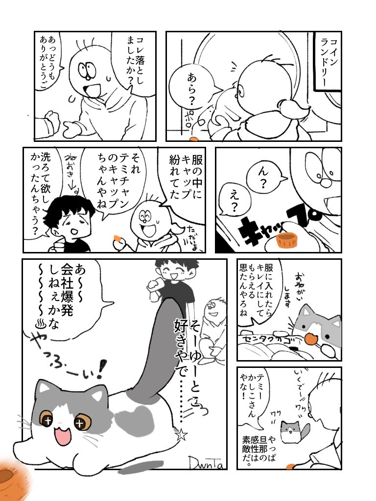 今日の日記【おせんたく】 