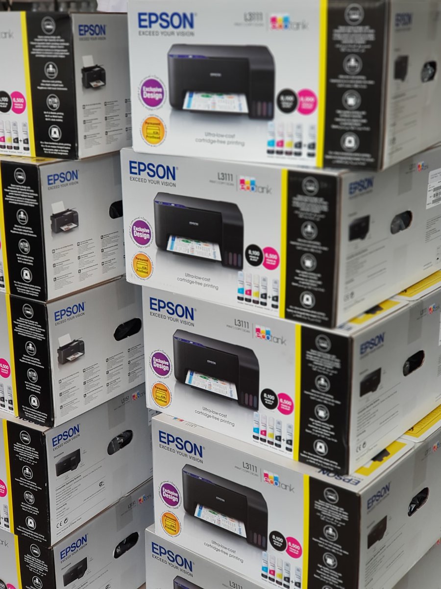 Naritechug's tweet photo. Epson L805 Wireless Colored Printer
- For Printing, Photocopy and Scanning
- Included inks can print up to 1,900 quality 10x15cm photos
- Prints a 10x15cm photo in 12 seconds
- Also prints prints Staff IDs
Call/WhatsApp on 0756558906
#Naritech4computerisedelectronics https://t.co/WSNCD7CroF