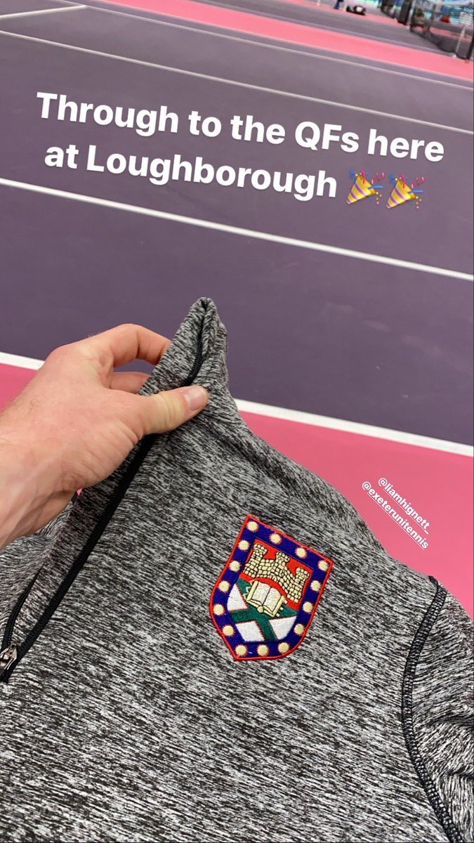 Into QFs at BT Loughborough, good to get the first win in the bag since quarantine! <a href="/ExeTennisCentre/">LEVERTON TENNIS</a> <a href="/ExeterUniTennis/">UOE Tennis Club</a> <a href="/HantsIOWTennis/">Hampshire & IOW Tennis</a>
