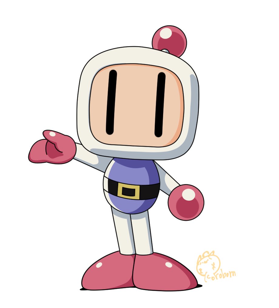 ボンバーマン BIGぬいぐるみ しろボン 白ボン B】Bビーダマン爆外伝 セル画