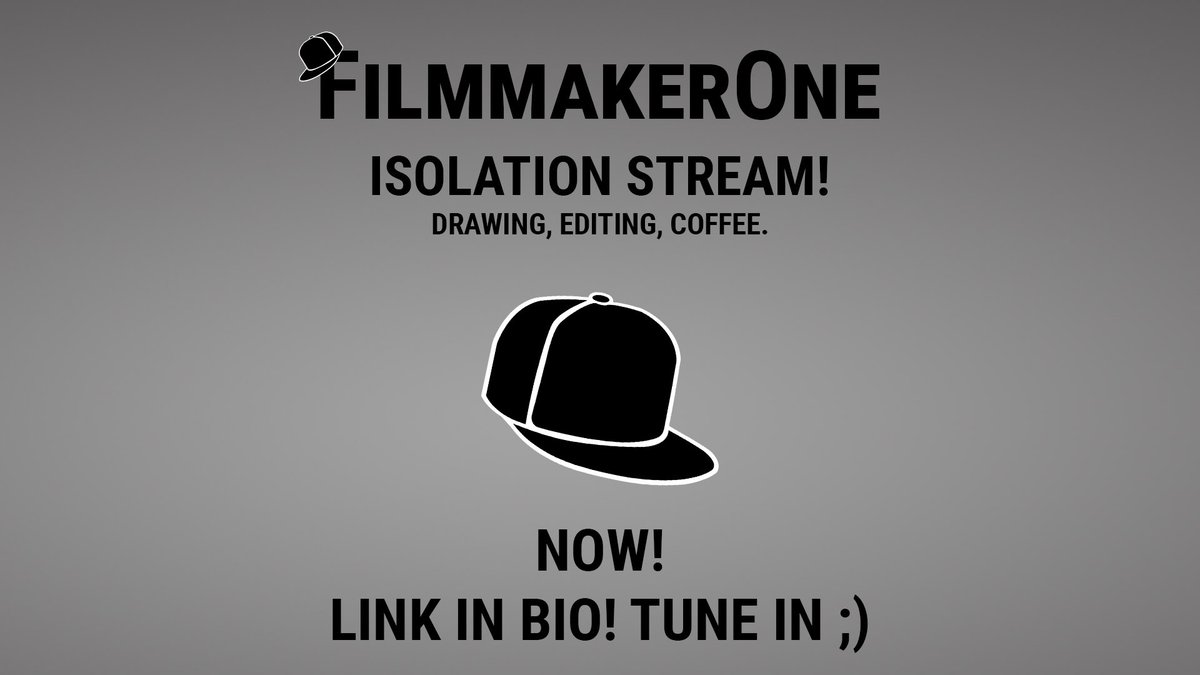 FilmmakerOne's tweet image. Streaming in isolation #covid #streamer #editing #twitchtv #twitch  join for a coffee ;)