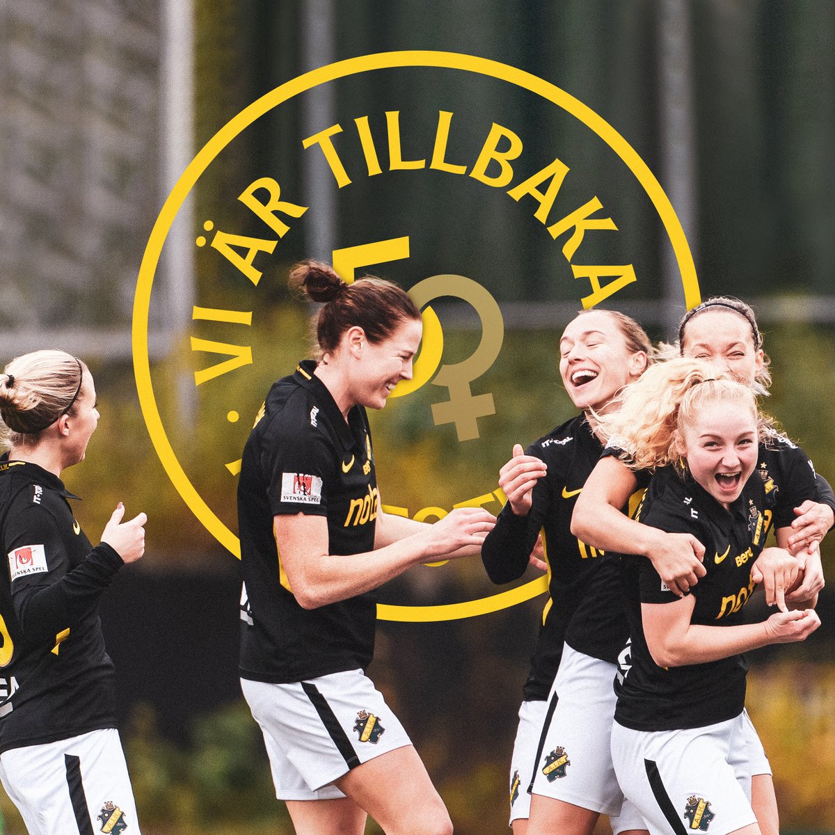 50 stolta år i ryggen – men allt det bästa är det som är nytt.

VI! ÄR! TILLBAKA!