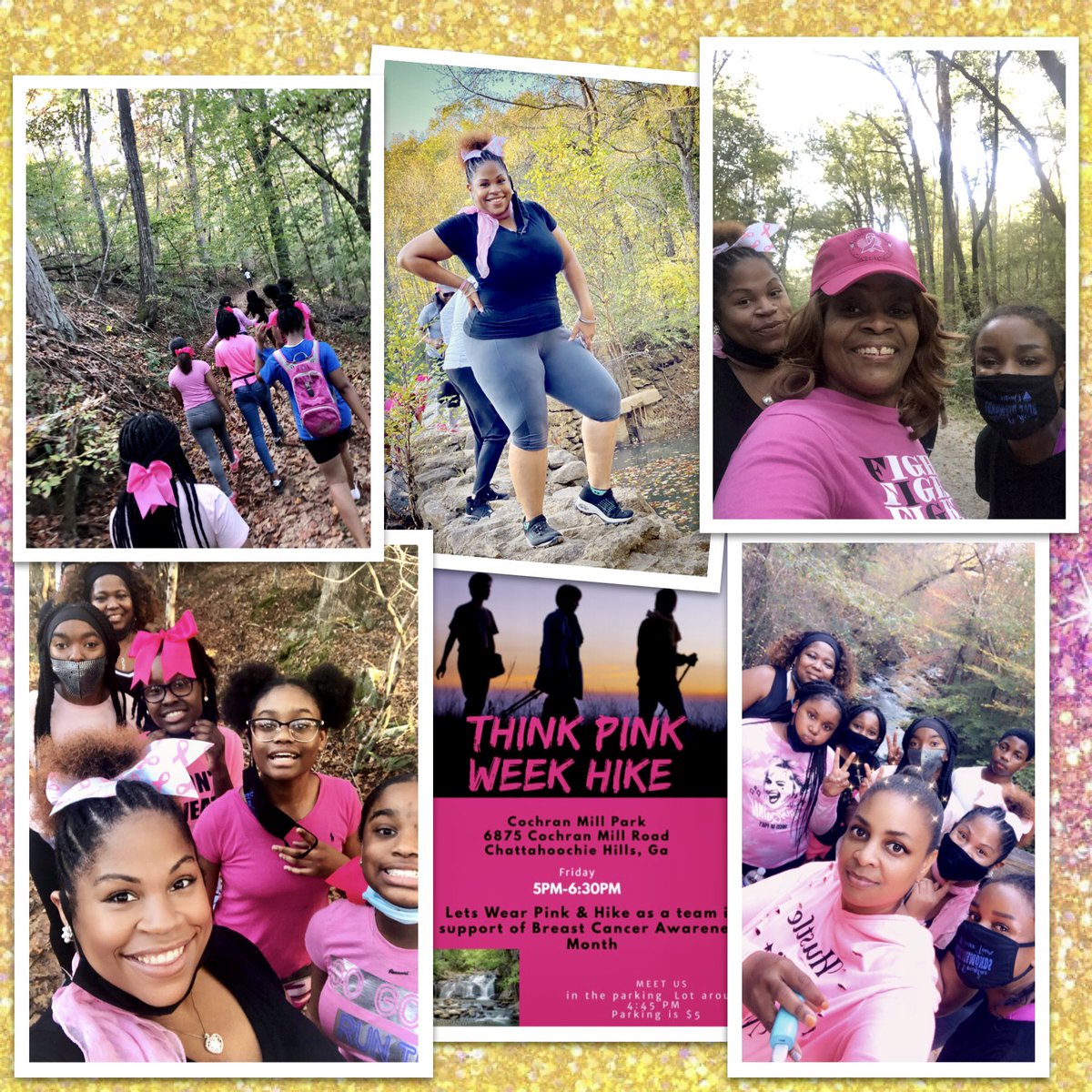 BCMSCheer_Dance's tweet photo. So we tried a different workout yesterday..We hiked together to close out our #BCMSThinkPinkWeek💖 We had a blast being adventurous with @stormyvawn @GoodwynEDU @thesskey @DrAlexanderAP & @BearCreek_PBIS in support of @BearCreekMS #BreastCancerAwarenessMonth🎀#GoBears🐻💙💛 #BCMS https://t.co/4gyi5s9iIb