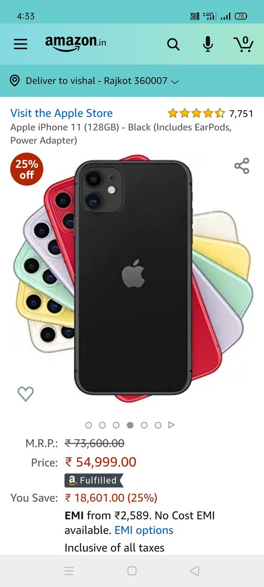 Amazon India Amazonhappinessupgradedays Ke Deals Dekhke Pighal Gaye Na Share Your Favourite Deals In The Comments Below Aur Jeet Jao Iphone 11 T C T Co Cdtkcmhoop T Co Ia9cnjy0he