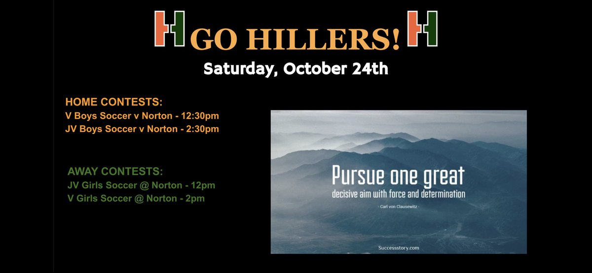 HillerAthletics's tweet photo. Nice little Saturday for the Hiller Soccer teams!! All fans must abide by our TVL spectator policy (2 fans per player at home only and must wear a mask at all times — absolutely no fans at away contests). All home games can also be live-streamed thanks to @hcamtv!! #gohillers https://t.co/JCMyzetVCG