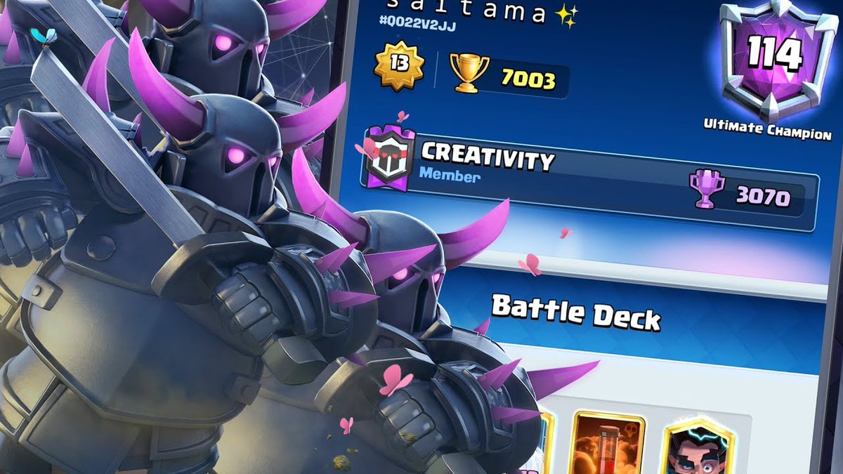 Royalepros Team Cmc Bot On Twitter New Youtubemhero1 Upload Pekka Bridge Spam How To Beat Every Deck Chrisking Clash Royale Feat Itsmechris50 Deck Https T Co Xezr0nra57 Watch Here Https T Co 4bh05rryla Https T Co T4c8jwsad7