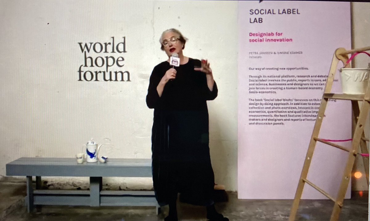 social_label_'s tweet photo. Today #WorldHopeForum with different #Keynotes for transforming society from within. Live from our #sociallabel #lab in the @Werkwarenhuis @Tramkade @shertogenbosch https://t.co/QLSS86MWAV
