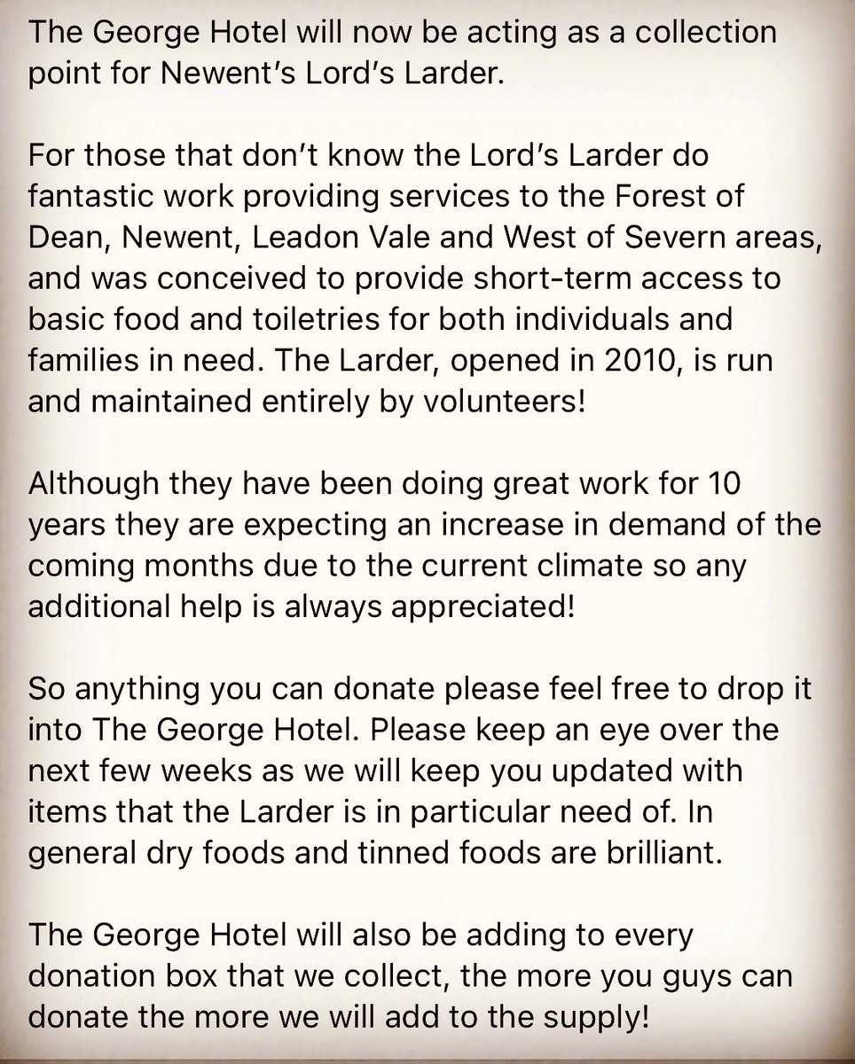 The George Hotel (@thegeorgenewent) on Twitter photo 