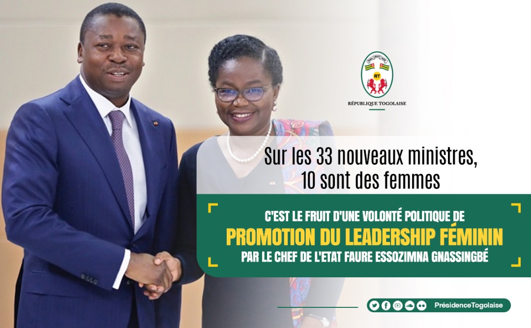 GipsyAvenger228's tweet image. La nomination de @DogbeVictoire au rang de Premier ministre prouve que les pouvoirs publics togolais veulent briser les barrières, donner carte blanche aux femmes, faciliter leur épanouissement et aiguillonner les jeunes filles à leur emboîter le pas.

#Togo #EqualityForAll 🇹🇬