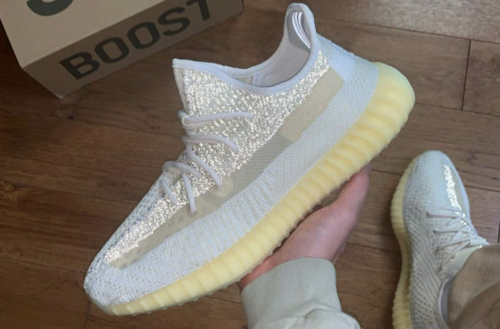 yeezy boost 350 v2 natural reflective