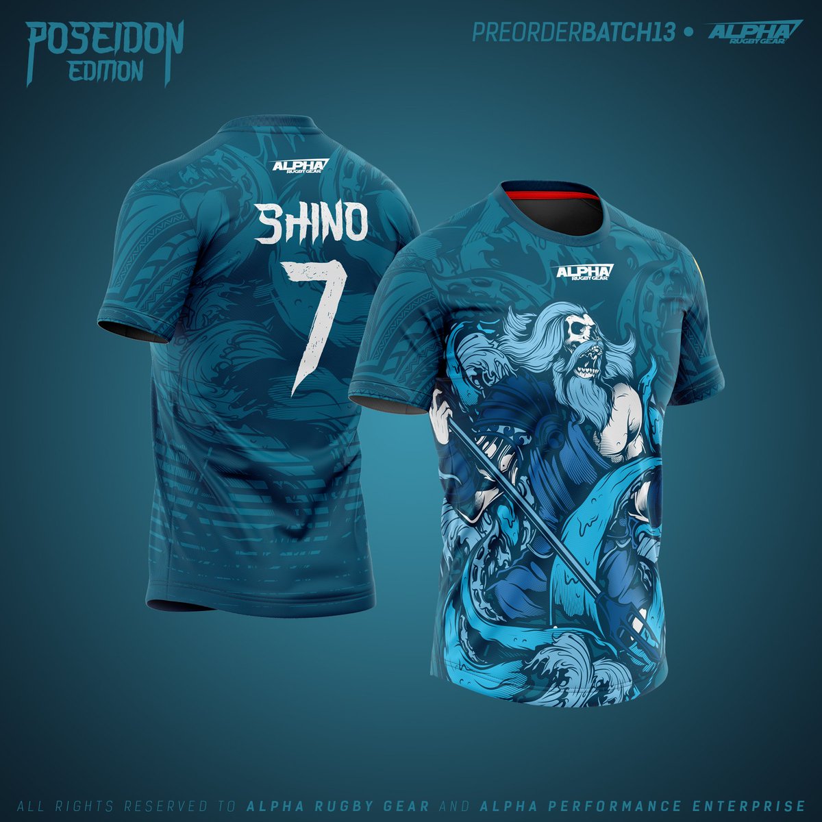 The next level of jersey design is unlocked 🔥💯 . THE KRAKEN x THE  POSEIDON x THE SAMURAI . Pertama di dunia yang mengambil tempahan jersey  yang berkonsepkan karekter yang garang, khas