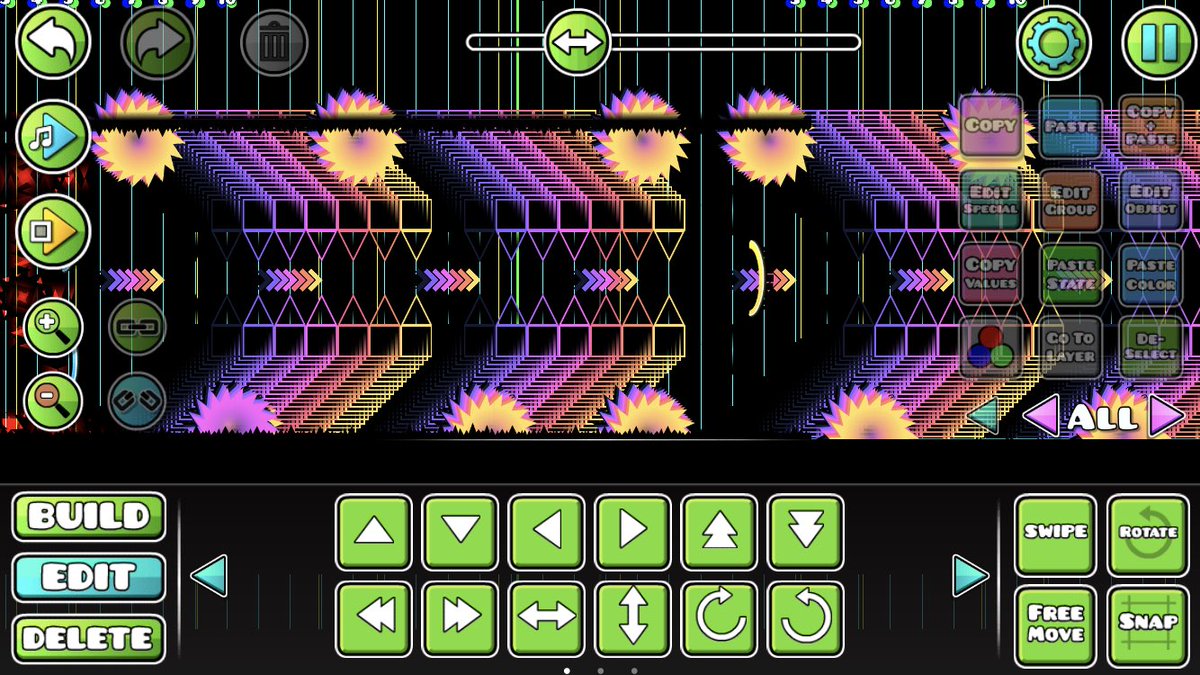LeifY19's tweet photo. The Dead Zone (Pre 1.6 EXTREME DEMON) Finnished (only needs some needs then its ready for verification) #1.0 #demon #extremedemon #geometrydash #geometrydashcreator #oldgeneration #LeifY #Spyccix https://t.co/Zam9TSi5p6