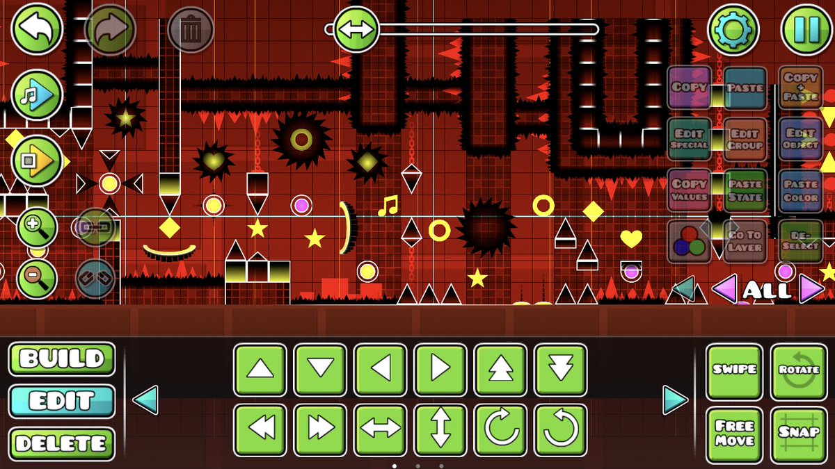 LeifY19's tweet photo. The Dead Zone (Pre 1.6 EXTREME DEMON) Finnished (only needs some needs then its ready for verification) #1.0 #demon #extremedemon #geometrydash #geometrydashcreator #oldgeneration #LeifY #Spyccix https://t.co/Zam9TSi5p6