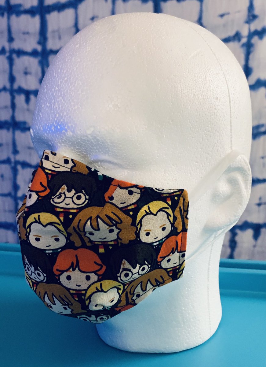 Just couldn’t help myself with this super cute Harry Potter fabric! #harrypotter #fabricfacemask #etsy etsy.me/35uaWxx