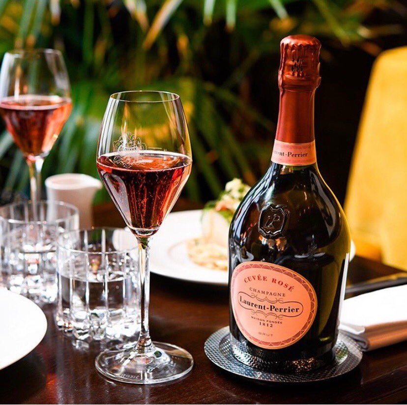 Toast the weekend with a glass of the #1-selling rosé Champagne in the world! Laurent-Perrier Cuvée #Rosé #Champagne is made for fine dining.  Pair with rack of lamb with rosemary with a refined and delicious pairing. Always available at your local #LCBO. #NobleEstatesWines