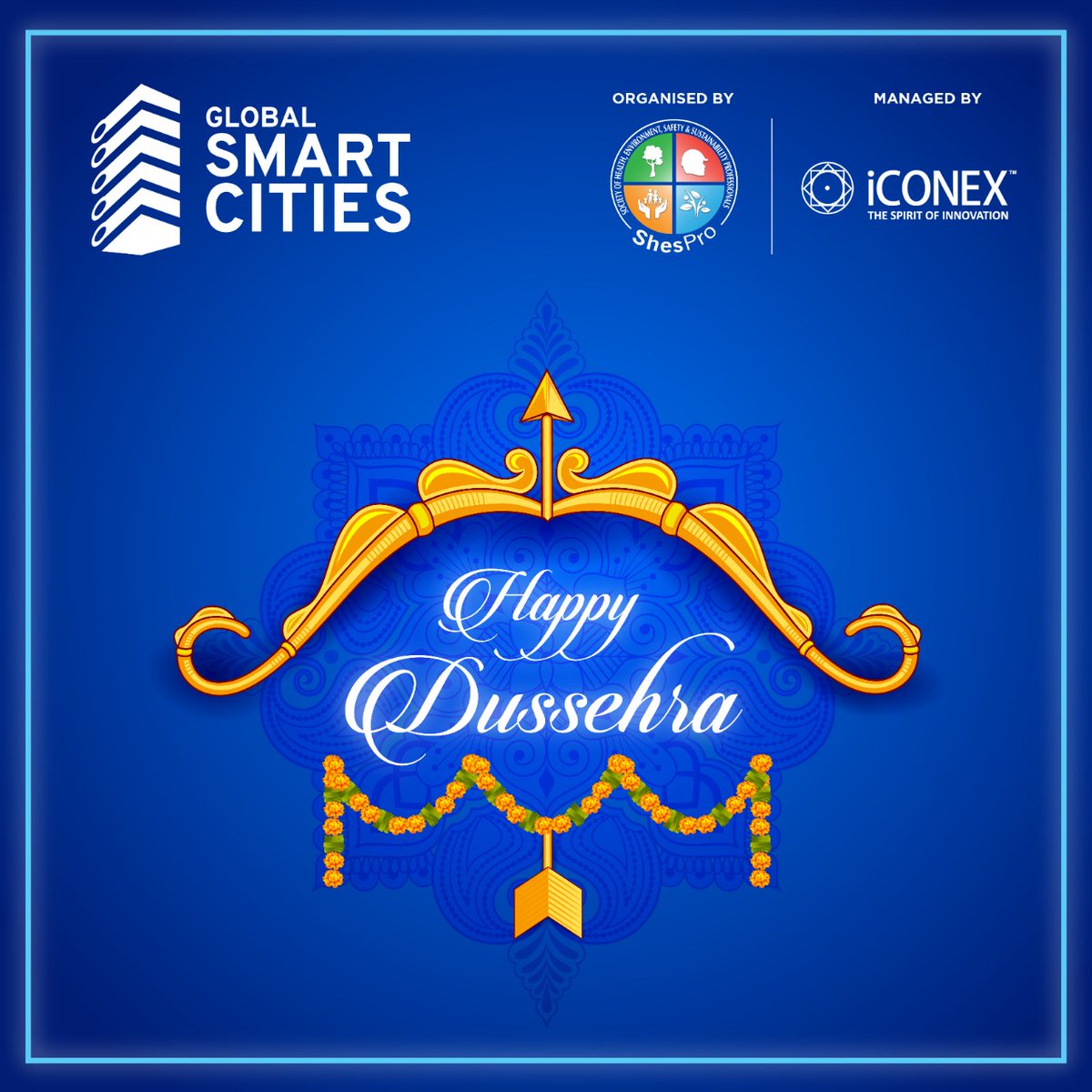 g_smartcities's tweet photo. #GSC Wishes you all Happy Dussehra!
#happydussehra #iconex #shespro https://t.co/ii71uNHiGR