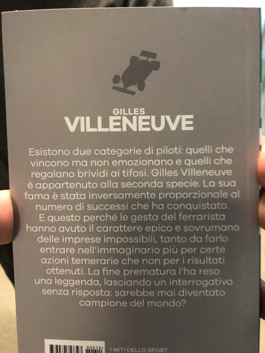 Avevo 10 anni quando morì #Villeneuve ma ricordo esattamente quel momento, nonostante guardassi la tv con gli occhi di un bambino. Rivivere e ripercorrere la storia di Gilles è stata una grande avventura. Oggi in edicola con <a href="/Gazzetta_it/">La Gazzetta dello Sport</a>