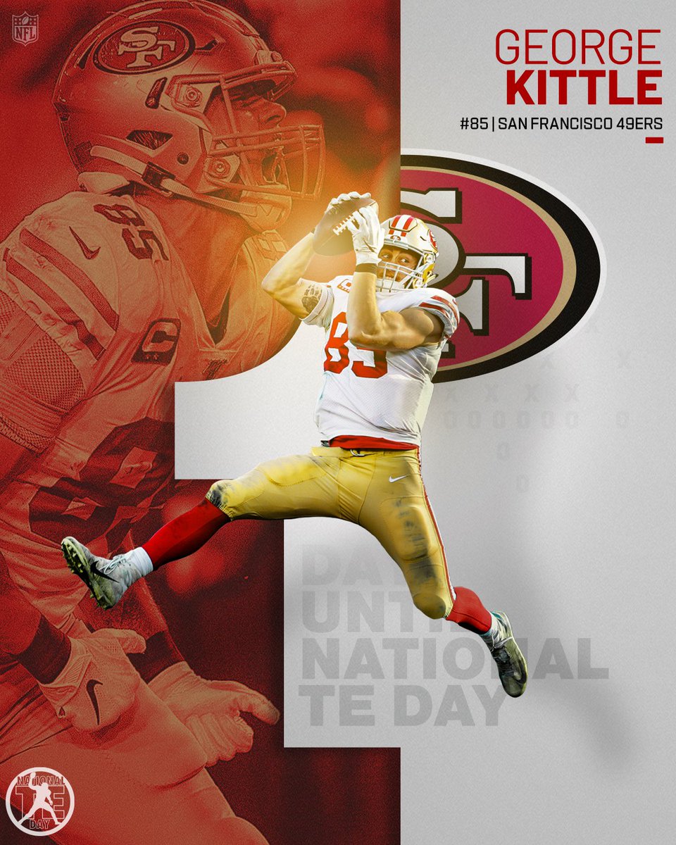 NFL's tweet photo. Tomorrow, we celebrate the Tight Ends.
#NationalTightEndsDay https://t.co/ljNnR22N5w