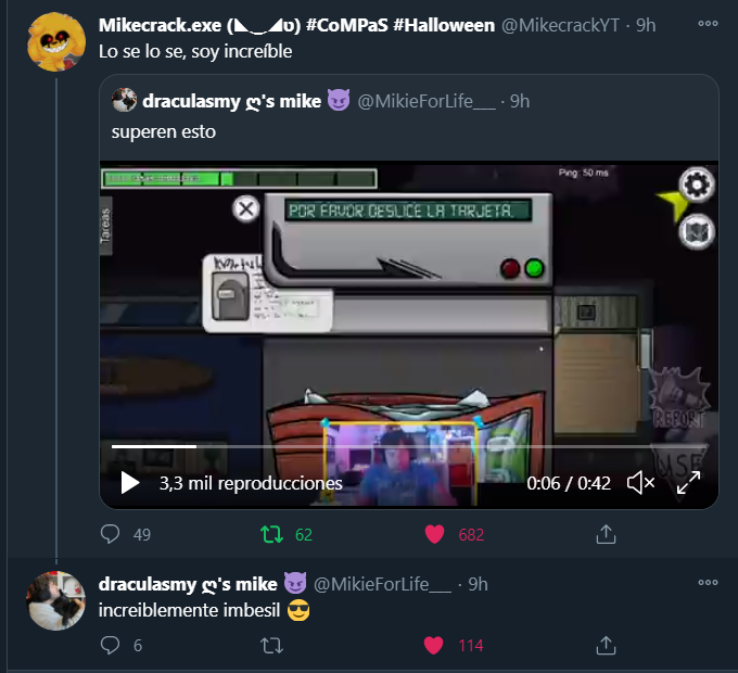 CuentaMorida's tweet photo. XD CASMY NO SEA MALA ES CHIKITO HAI QUE CUIDARLO uwu https://t.co/VG53Or3jOQ