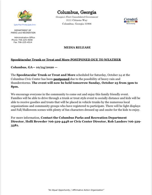 Carousel post from @ColCivicCenter.