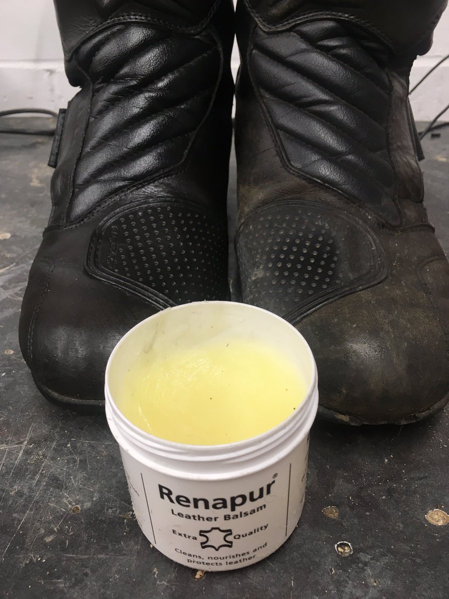 Bit of a spruce up for the old boots.