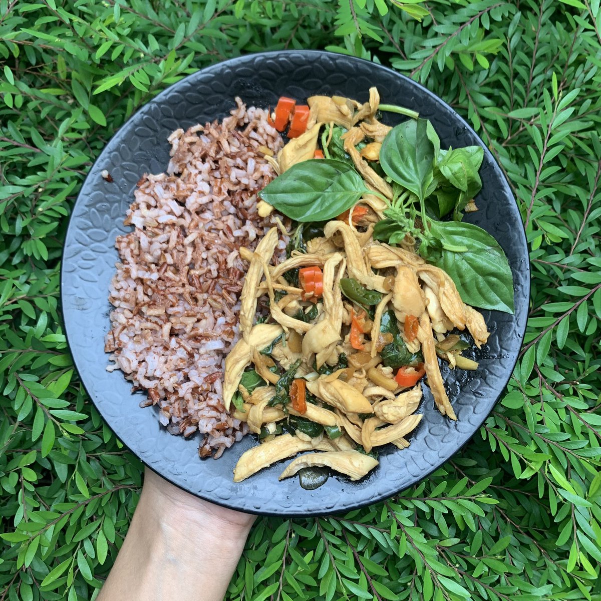 eldisoraya's tweet photo. BASIL CHICKEN ALA #ELDIET
Approx 600/serv, 50gr protein
#cleaneating #dietsehat #lunch #RecipeOfTheDay #basilchicken #chickenbasil https://t.co/60r3m7LZM1
