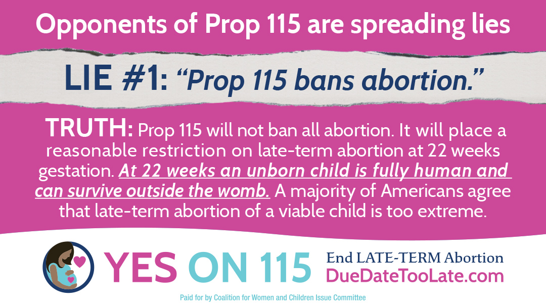 DueDateTooLate's tweet photo. #DueDateTooLate #YesOn115 #YesOnProp115 #JoinTheMovement  #VoteSiPor115 #SiALaPropuesta115 https://t.co/FGYpOflpBX