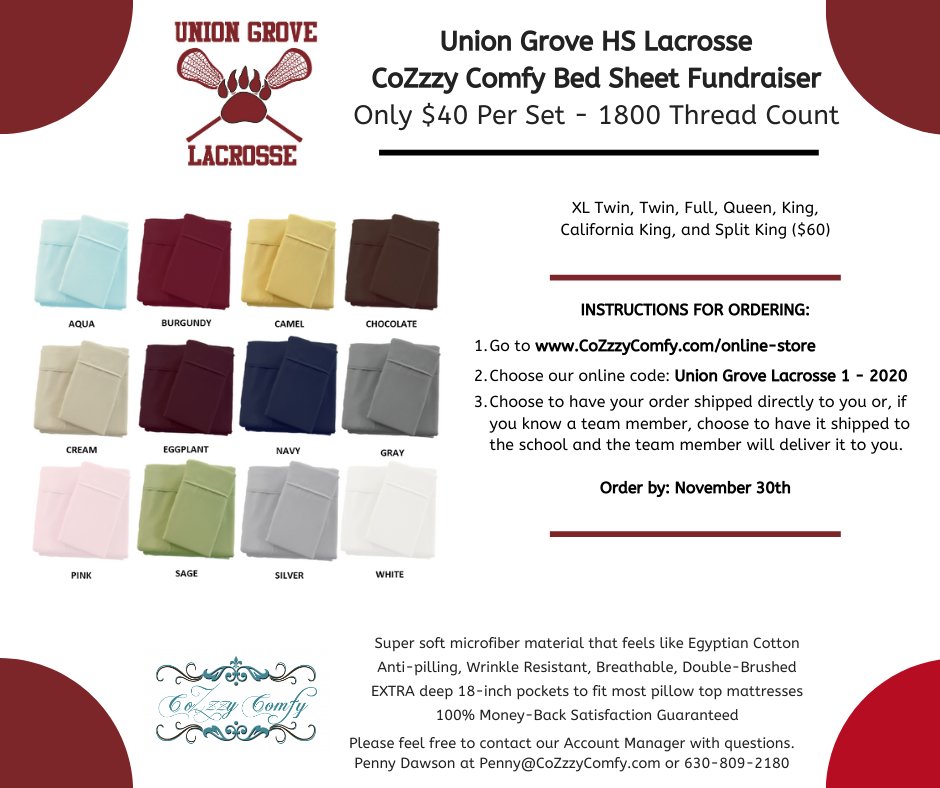UGHSLax's tweet photo. Support your UGHS Wolverines Boys Lacrosse program and take care of some early holiday shopping! https://t.co/8DdDN66IXv