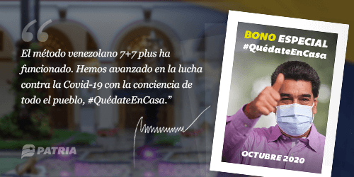 CarnetDLaPatria's tweet photo. Continúa la entrega del Bono Especial #QuedateEnCasa  enviado por nuestro Presidente @NicolasMaduro a través del Sistema @CarnetDLaPatria 

 #SimulacroGarantíaDePaz https://t.co/yZ1dbNbalh