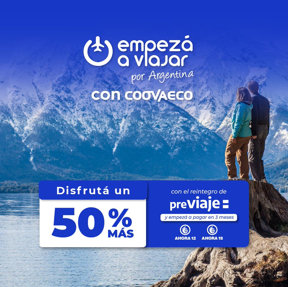 #EmpezáAViajar por #Argentina y #PreViaje y disfrutá un 50% más!!!