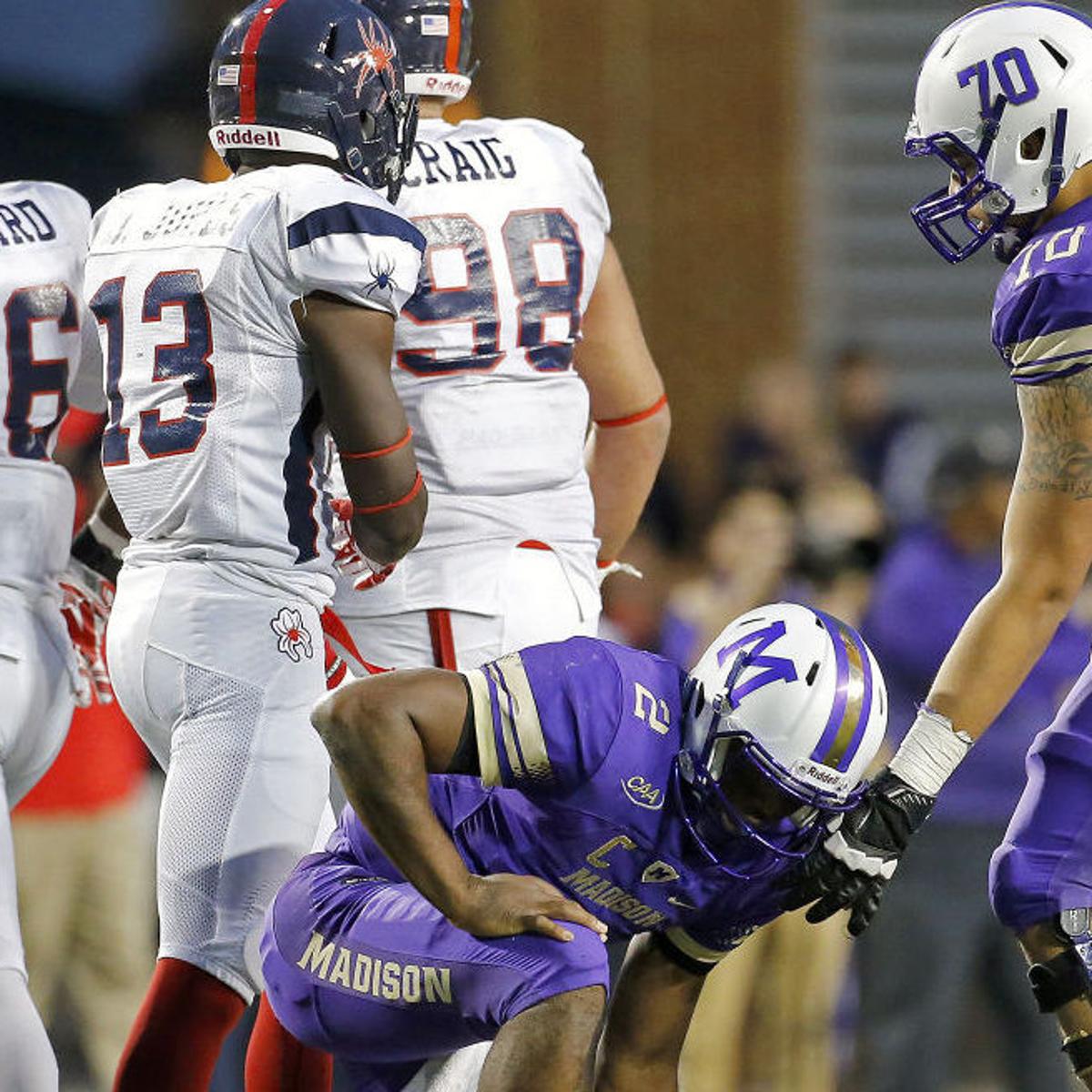 _VL2's tweet photo. Five years ago today!

-JMU hosted @CollegeGameDay for one of the most electrifying atmospheres.

- Sadly, my college career ended this day due to injury. 

Five years later: 
I’m excited to share that the release of my new book, “Purpose Over Position” is coming soon!!!

#POP https://t.co/QwbzDGVoTq