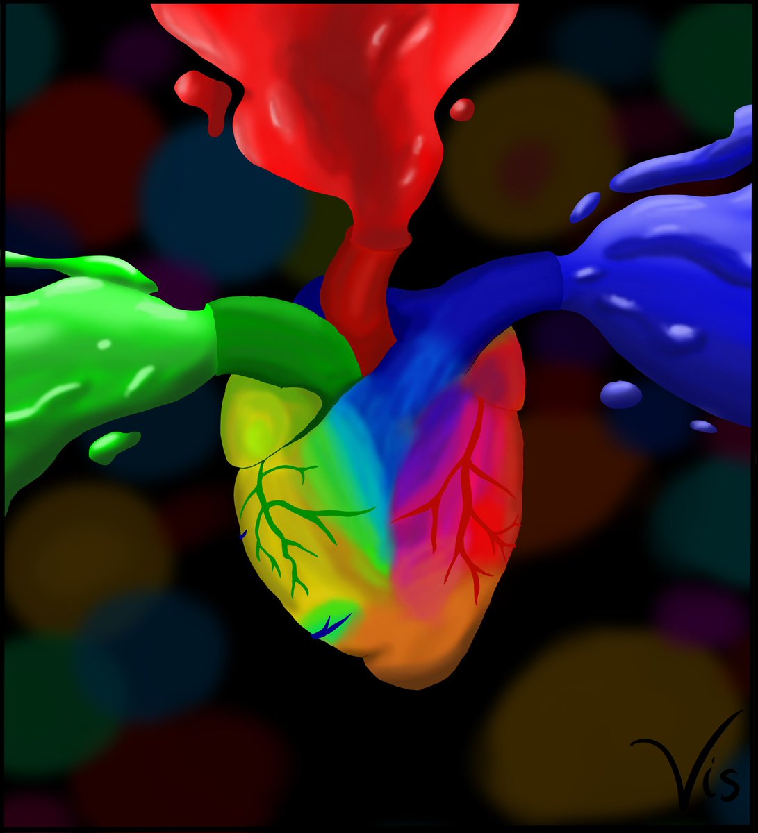 VisMister's tweet photo. Some fun with colours from years ago https://t.co/M2ky2KAzHA