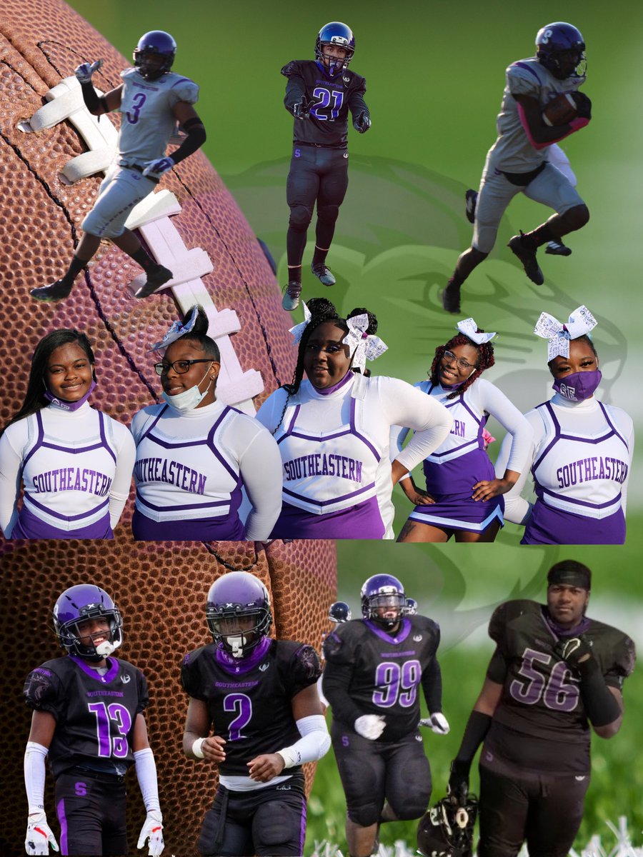 It's Senior Day at Southeastern. Give it up to our 2021 Senior Football and Cheer Teams! #3030 #SeniorDay #WelcomeToTheJungle #Classof2021