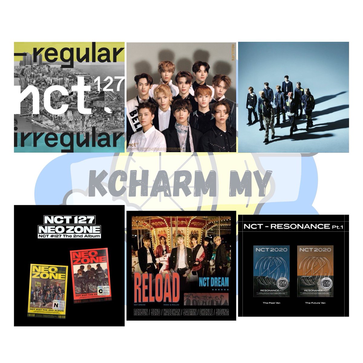 #KCharmMYGO [HELP RT]
#NCTxKCharmMY   

[Malaysia🇲🇾 GROUP ORDER // G.O]

NCT 127, NCT Dream &amp; NCT 2020 Albums Group Order ✨

Price💰
RM 65 - RM 80 each.
Second payment needed ✅

Details are in the form provided!

Form: forms.gle/wUi3UboKDVieY2…