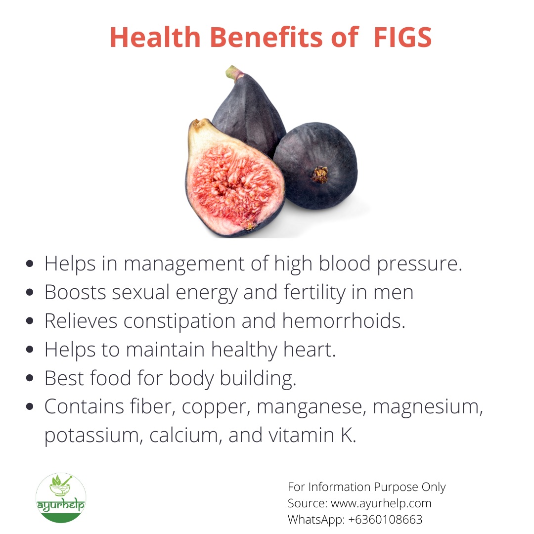 impressionisme kaste støv i øjnene Glamour Dr.Savitha Suri on Twitter: "Health Benefits of Figs (Anjeer) An Ayurveda  View. Figs are known as anjeer in India. Texts of ayurveda praise the  benefits of figs in male health, blood pressure,