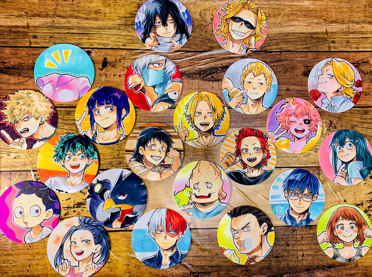 ヒロアカ 雄英高校1年a組コースター大集合 じゅーど のイラスト ヒロアカ 雄英高校1年a組コースター大集合 じゅーど のイラスト