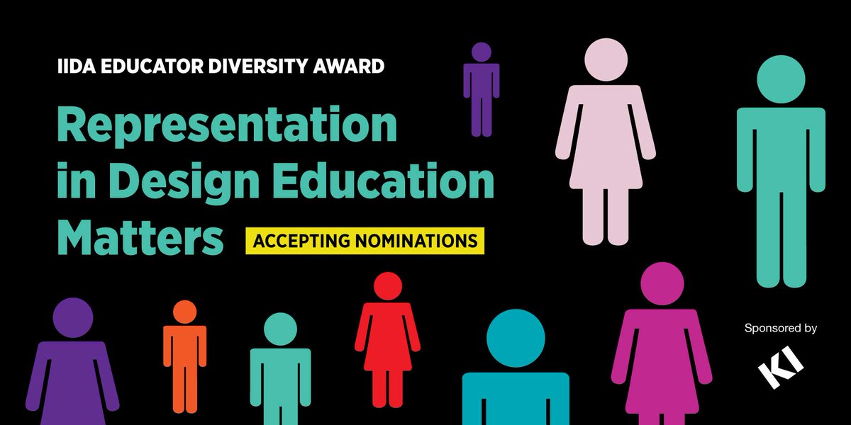 IIDA_HQ's tweet image. We want to celebrate #DesignEducators making a difference and making space for students with diverse voices and perspectives. 

Sound like you or someone you know? Apply or nominate them today for a chance to receive $5,000 cash ➡️ bit.ly/2GJR8gT @IDECorg