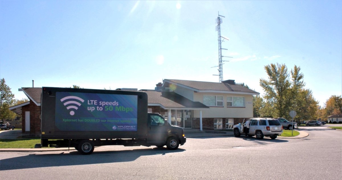 Look for us today in Stevensville and Ridgeway Ontario, where we will be driving around in our mobile truck with our friends at GiantFM handing out giveaways! Visit one of our booths for special information and to learn more about getting connected to speeds up to 50 Mbps! https://t.co/CgXEpJOHpZ