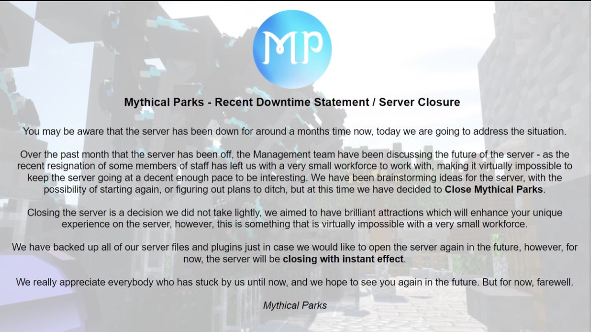 Mythical Parks tweet media