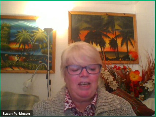 UNISONdm's tweet photo. Susan Parkinson from South East region disabled members introducing today's #DisabilityLive session on how to organise disabled members in the region. https://t.co/A9nVQ4sitn