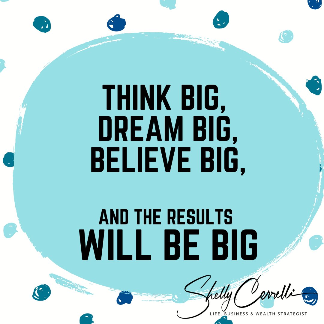 I want you to write down that big dream that you have that will blow people's minds and write down the action steps that you need to take in order to achieve it and work towards that. 

#shellyinspires #lifecoach #success #passion #purpose #entrepreneur  #Ontario #Canada