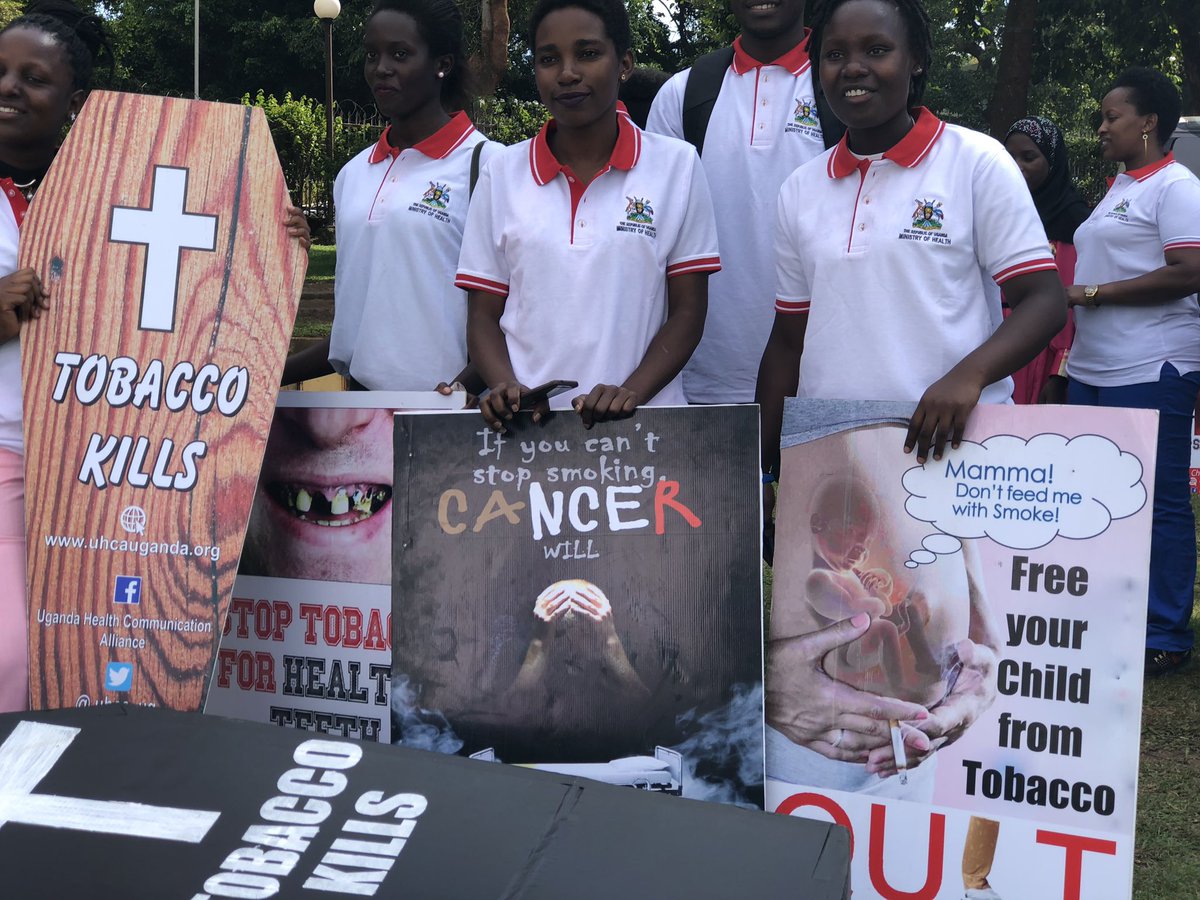 TobaccoCtrlUg's tweet photo. ππΆπ± π¬πΌπ ππ»πΌπ:
You can become a tobacco control #advocate today.
Help us spread the message and let us put an end to preventable deaths caused by #Tobacco use & exposure.
#SpreadTheWord #SaveLives #SmokeFREEUg
@uhca_ug @CTC_AFRICA @AfricaNoTobacco @TobaccoMonitor https://t.co/0C65Ibi6iY