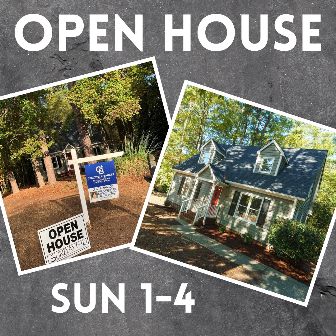 SmartMoveTeam2's tweet image. Check out this great #Durham home.  #OpenHouse this Sunday 10/25 from 1-4pm  60 Newton Dr. Durham NC 
(919) 386-9332 Christinekhoury.com
