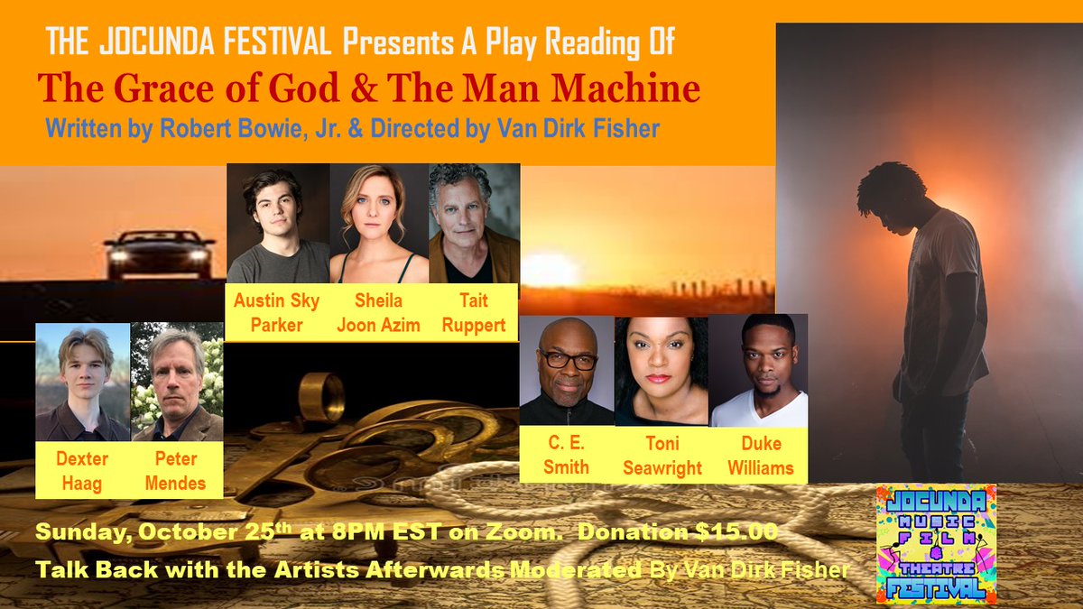 GOGmanmachine's tweet photo. Meet the cast of @RiantTheatre's reading of @GOGmanmachine! This Sunday, 8 PM ET. Your $15 donation will go to benefit the theater!

https://t.co/zB6TooEJHC https://t.co/kNAPtvM4td