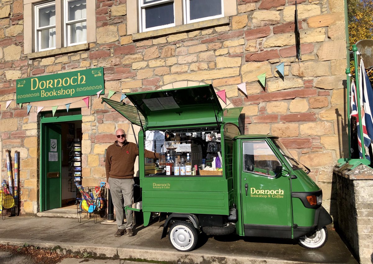 FSB_Highlands's tweet image. Great to see the #Dornoch #Bookshop diversifying. When  life is as tough as it is for small businesses, they must either go forwards or backwards - they can’t stand still.