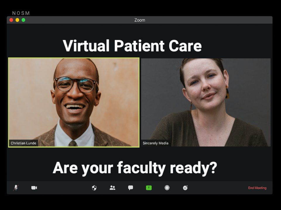 Are we ready for the realities of  #MedEd in VPC?