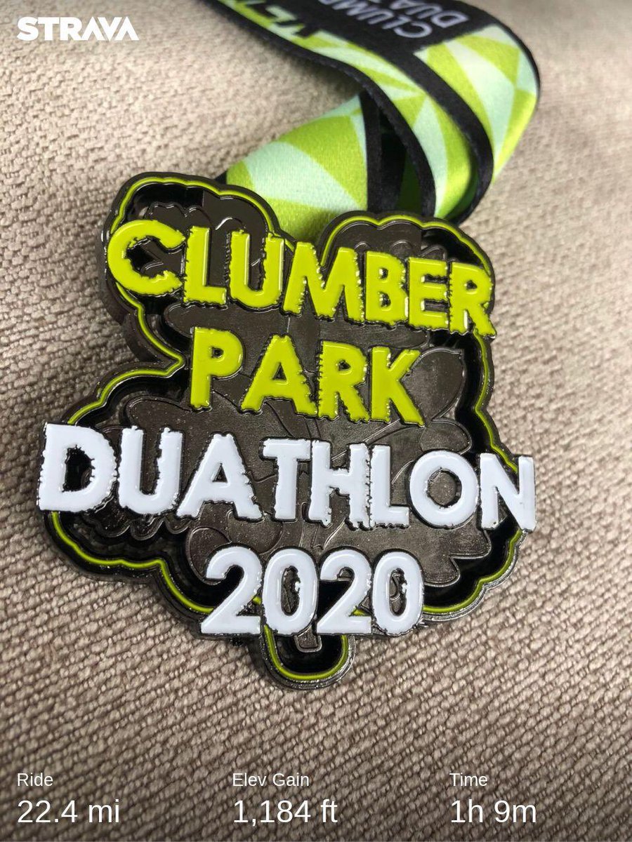 I think that’s the first time I’ve been over 200watts for the bike but really I wanted the >20mph average might borrow an aero bike next time and maybe see about turning the wind off.
strava.app.link/KfwsFyzxQab